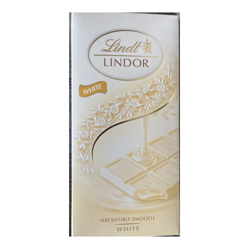 Lindt LINDOR White Chocolate Bar